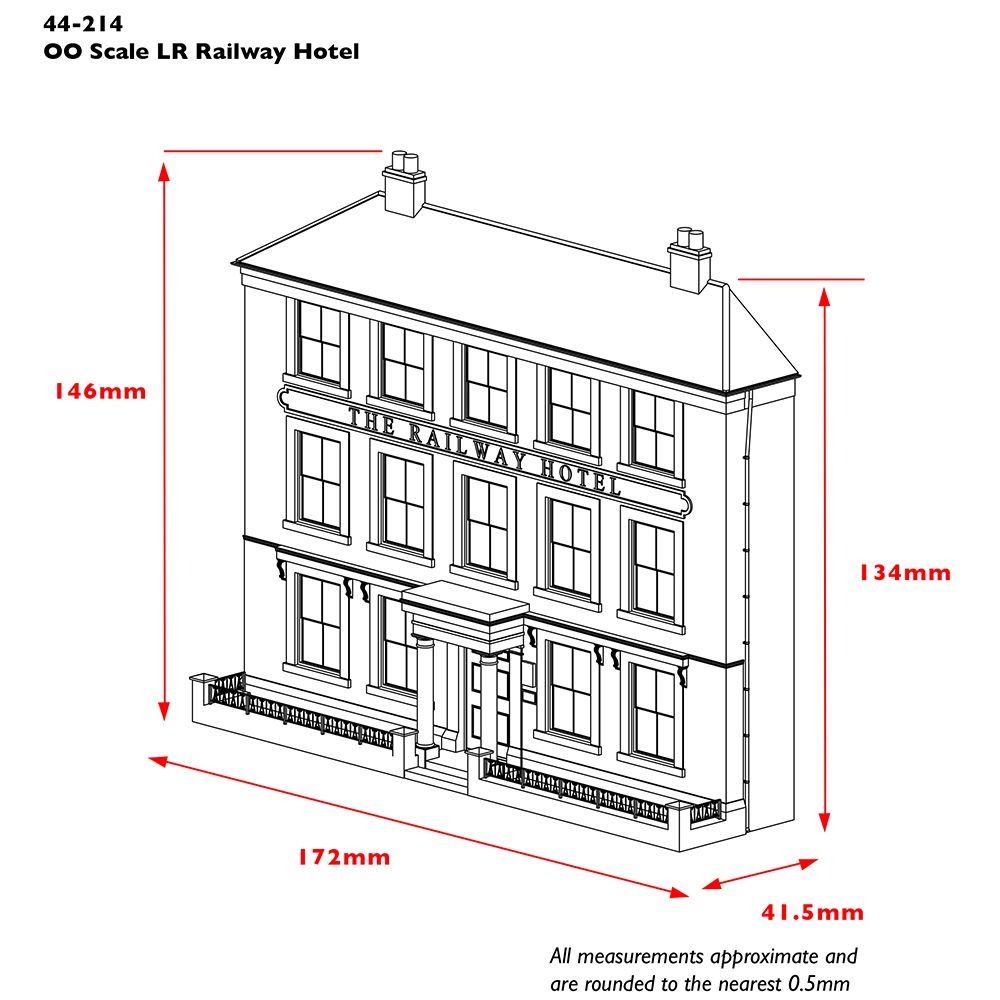 Bachmann Europe Plc Low Relief Railway Hotel